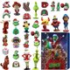 thumbnail image 2 of Gr1nch Christmas Decorations Christmas Advent Calendar 2024, Christmas Countdown Calendar For Kids Adult, 24 Days Of Christmas Advent Calendar, 24PC Xmas Vacat Figure Doll, 2 of 5