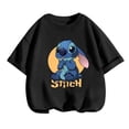 thumbnail image 3 of Camiseta de verano para niños, camiseta de Stitch Kawaii, camiseta de Stitch para niñas, ropa informal de dibujos animados de Disney Stich, traje de camión para niños y niñas, 3 of 5