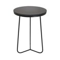 thumbnail image 1 of Plutus PBTH92233 Modern Metal Marble Top Plant Stand, Black, 1 of 1