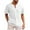White, variant on Xunlbb Print Round Neck Mens, Men's Top Shirt Slim Short Sleeved Lapel Casual Sports Bottom Shirt T-shirt Top on Clearance M-3XL