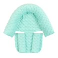 thumbnail image 1 of 2Pcs/Set Baby Safety Seat Headrest + Safety Belt Cover Set for Infants Mint Green, 1 of 5