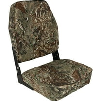 Springfield Marine 1040647 High Back Folding Seat - Mossy Oak Duck Blind