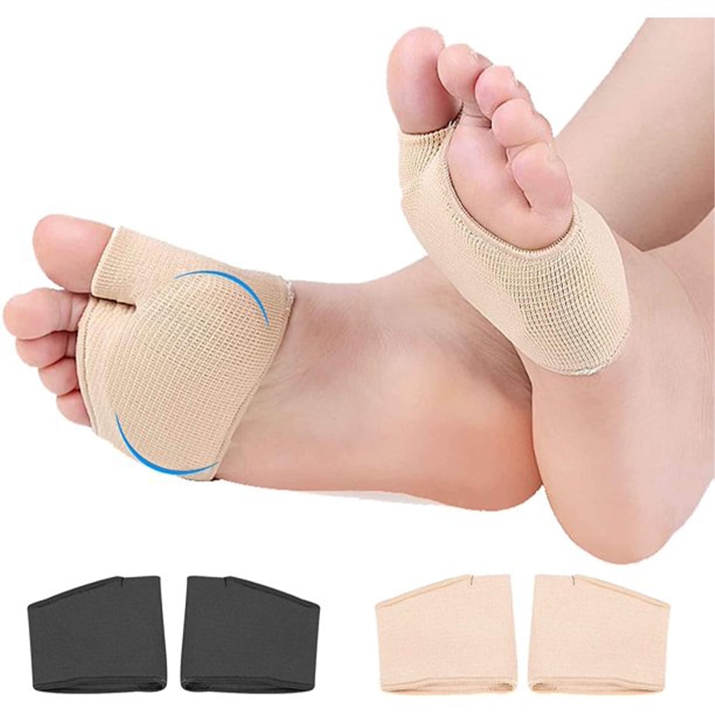 QWLWBU 2pairs Metatarsal Sleeve Pads Soft Comfortable Ball of Foot Cushions