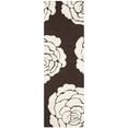 thumbnail image 5 of SAFAVIEH Cambridge Permelia Geometric Floral Wool Area Rug, Brown/Ivory, 8' x 10', 5 of 10