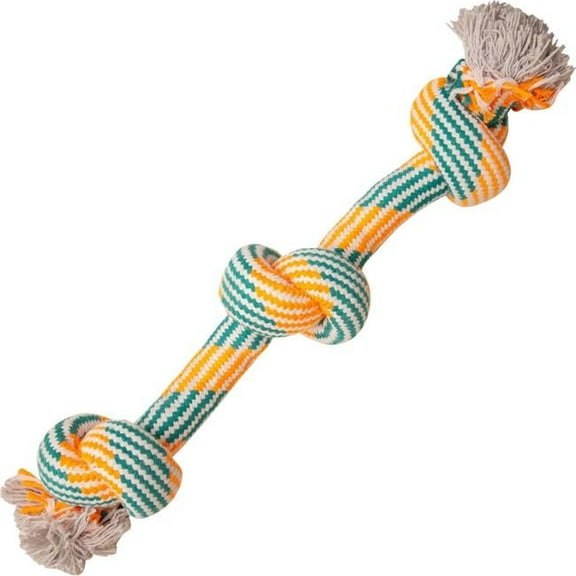 Snugarooz 96274 Get N Knotty Rope, Orange - 22 in.