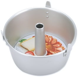 Aluminum Loose Bottom Angel Food Cake Pan Walmart