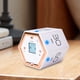 thumbnail image 1 of 2025 Multi-sided Timer Six-sided Flip Rotating Countdown Timer Kitchen Learning Exercise Self-discipline Device, 1 of 5