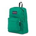 thumbnail image 3 of JanSport SuperBreak Unisex 600 Denier Polyester Backpack, Green, 3 of 3