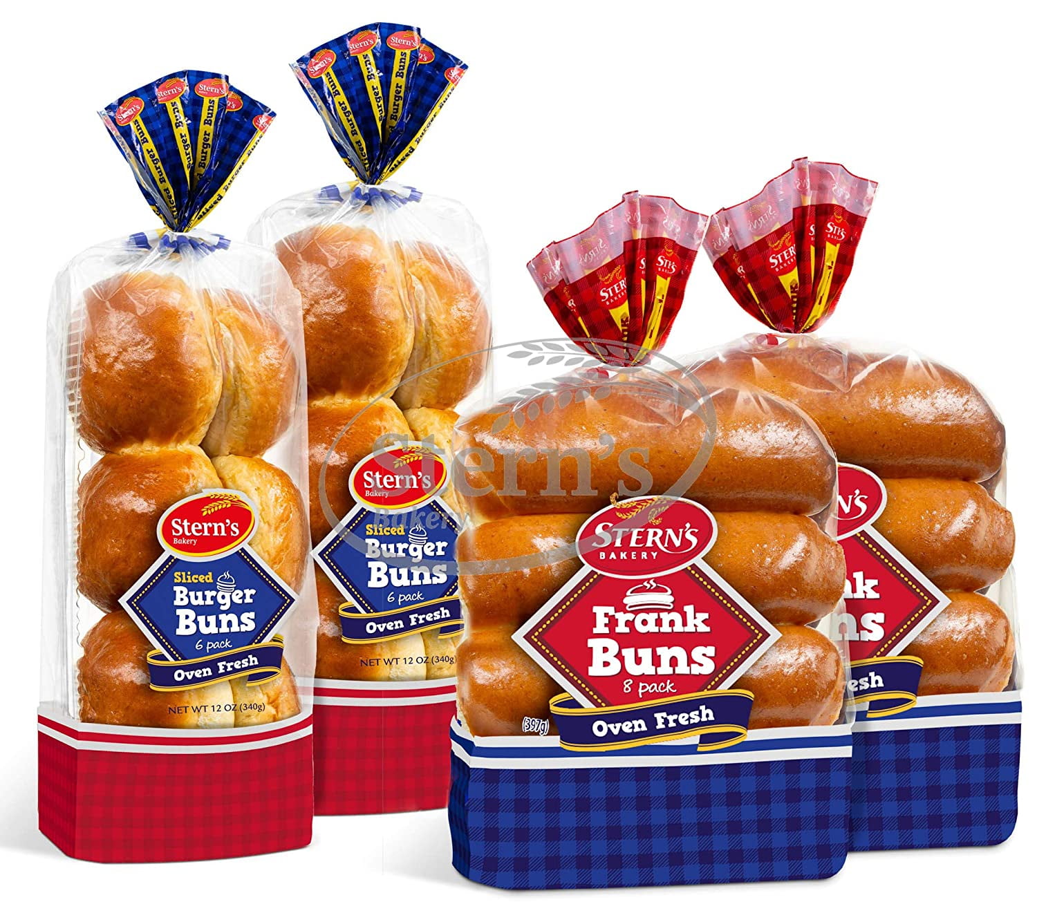 Hot Dog Buns & Hamburger Buns Combo Package, AllTime American Classic