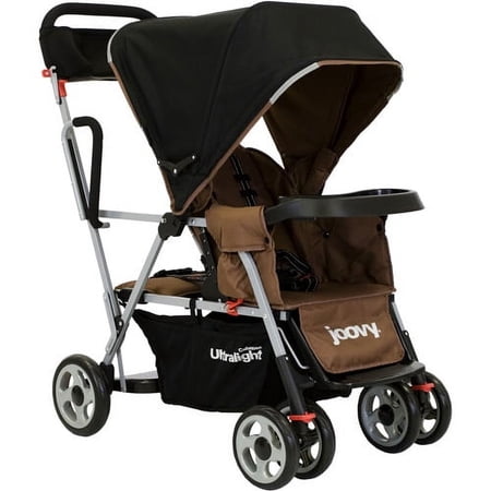 Joovy - Caboose Ultralight Stand-On Tandem Stroller, Brownie