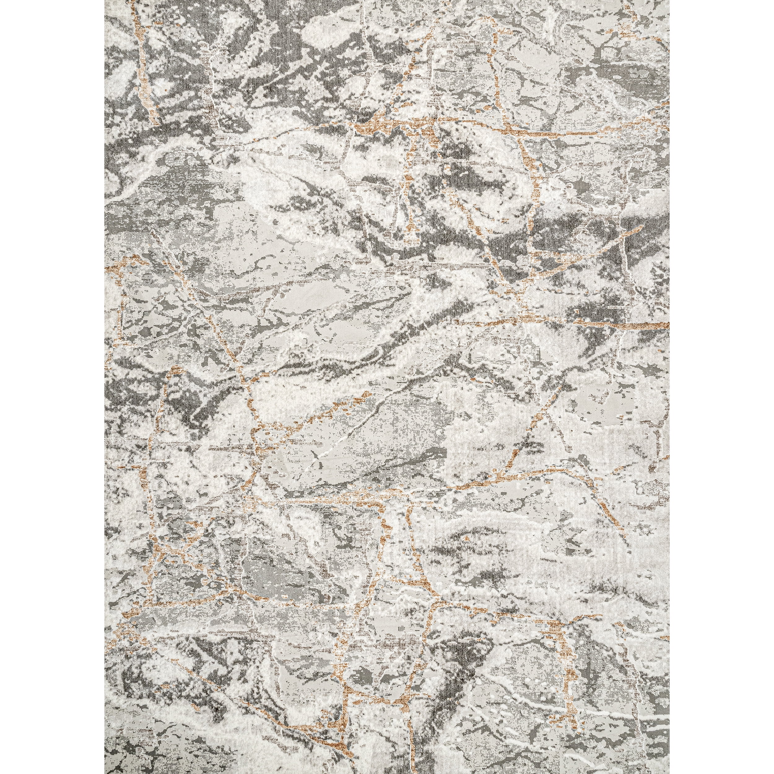 nuLOOM Alexa Textured Modern Marble Area Rug, 5' x 8', Grey