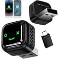 thumbnail image 1 of Adaptador Inalámbrico 2 en 1 para CarPlay para iPhone y Android Auto, Actualización de CarPlay con Cable a Inalámbrico, Diseño Mini USB A/C, Dongle Plug & Play para iPhone iOS 10+/ Android 11+/ Cars, 1 of 11