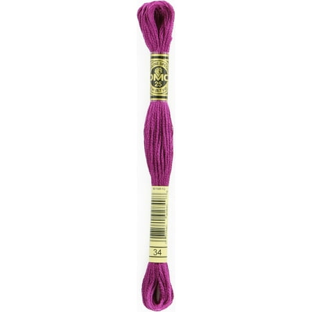 UPC: 0077540928408 | DMC 6-Strand Embroidery Cotton 8.7yd-Dark Fuchsia