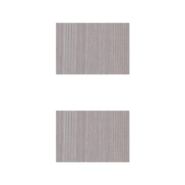 Alfombrilla para comedor Cateissary PVC Gris 2Conjunto
