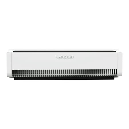 Sharper Image - PORTAL Window Fan with Reversible Exhaust - Ice White