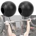 thumbnail image 4 of Les Deux Surfaces Sont Texturées Poignées de Barre, Réduisent l'Inconfort du Poignet Accessoires d'Haltère, Bodybuilder pour Adulte Noir, Rouge, Bleu, 4 of 8