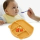 thumbnail image 3 of Plato De Silicona Para Bebé, Plato Dividido Para Niños Pequeños Con Succión, Bandeja De Comida De 3 Compartimentos Para Niños, Incluye Cuchara Y Tenedor, 3 of 7