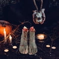 thumbnail image 4 of Set de manos y pies cortados para Halloween. Piezas de cuerpo rotas y sangrientas. Accesorios y decoraciones para Halloween. 4 (pies y manos), 4 of 6