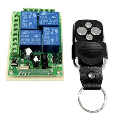 Wireless Receiver Lamp /Light Remote Control Switch - 433 Mhz Remote ...