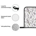 thumbnail image 4 of Salouo Lavender And Butterfly for Oven Mitts and Potholders BBQ Gloves-Oven Mitts and Pot Holders Non-Slip Cooking Gloves for Cooking Baking Grilling (4-Piece Set), 4 of 6