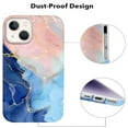 thumbnail image 6 of For Apple iPhone 15 (6.1") Fashion Pattern Design IMD Shockproof Hybrid Protective Slim TPU Soft Silicone Bumper Cover ,Xpm Phone Case [ USA American Flag ], 6 of 9