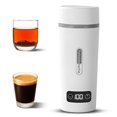 thumbnail image 1 of Calentador de agua eléctrico Leyfeng, hervidor portátil para hervir agua, tetera pequeña, cafetera, calentador de agua de acero inoxidable a prueba de fugas con apagado automático y protección contra, 1 of 7