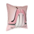 thumbnail image 2 of Bingfone Decorative Pillow Covers 18"X18" High Heel Shoes Butterfly Couch Pillow Cases Modern Farmhouse Covers For Couch Sofa Bed, 2 of 9
