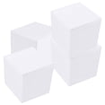 thumbnail image 1 of Minkissy 4Pcs Foam Craft Block for Wedding White Polystyrene Square Block Artists, 1 of 8