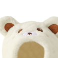 thumbnail image 6 of BXJX Girls Plush Hats, Windproof Warm Skiing Hood Scarf Winter Hat for Kids Beige Size Free Size, 6 of 6