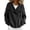 Dark Gray, variant on Women's Knit Jacket Zip Up Shawl Collar Long Sleeve Ribbed Knit Cropped Cardigan Plus Size Fall Winter Trendy Casual Streetwear Sweater Coat Yellow