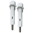 thumbnail image 2 of bedienty Weight Stack Pin Multifunctional Replacement Bodybuilding Locking 2pcs Weight White Pin, 2 of 6