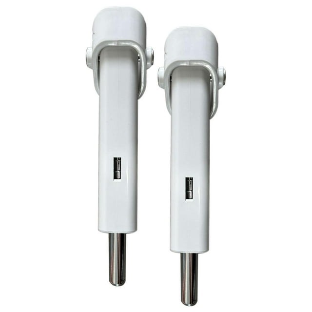 maskred Épingle de Poids Multifonctionnelle de Remplacement Verrouillage de Musculation 2 Pcs Épingle Blanche