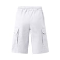 thumbnail image 7 of XAOFW Casual Mens Shorts With Straight Pocket For Everyday Wear Lightweight Cargo Shorts For Men Breathable Bottom M, 7 of 7