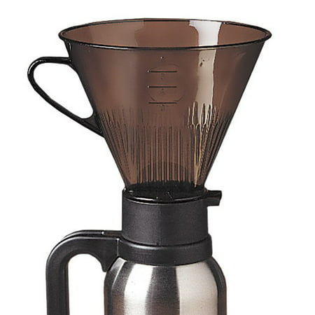 RSVP International - Manual Drip Coffee Filter Cone for Carafes or (Best Coffee For Drip Filter)