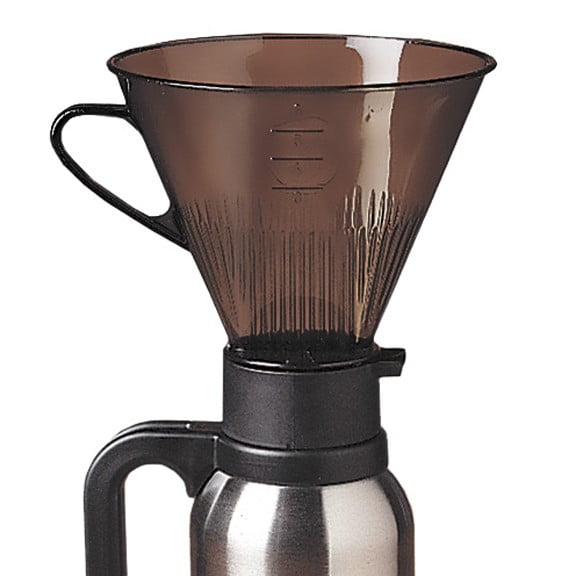 RSVP International Manual Drip Coffee Filter Cone for Carafes or