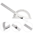 thumbnail image 2 of Angle Protractor Angle Finder Ruler Two Arm Stainless Steel Protractor, 2 of 7
