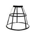 thumbnail image 5 of BLESIYA Cage Hoop Skirt Petticoat Crinoline Pannier Petticoat for Party Prom Cosplay Black, 5 of 8
