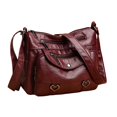 thumbnail image 3 of yuksok Women Shoulder Bag Crossbody Bag Casual Shoulder Purse for Gifts Red, 3 of 9