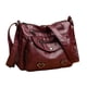 thumbnail image 3 of Bolso de hombro para mujer, bandolera, bandolera, bandolera ajustable, bolso de mano sencillo Rojo, 3 of 9