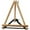White, variant on 1PC Adjustable Mini Wood Easels Small Wooden Painting Easel Stand Triangle Tabletop Canvas Holder for Cards Phone Artist Photos or Painting Canvases