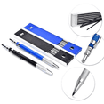 thumbnail image 4 of Metal Mechanical Pencils 2.0 mm 2B Lead Holder Drafting Drawing Pencil Set with 12 Pieces Leads Blue, 4 of 6