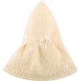 thumbnail image 4 of PIKADINGNIS Women Sun Hat Lace Summer Beach Cap Fashion Pearl Foldable Visor Floppy Hats Wide Brim with Bowknot Bucket Cap, 4 of 6