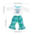 thumbnail image 3 of Baby Doll Clothes Accessories Set - Soft Fabric Easily Wear Fit for 18 Inch Dolls - for Pretend Play & Photography, 3 of 6
