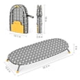 thumbnail image 3 of APEXCHASER Foldable Ironing Board, Tabletop Small Board with Heat Resistant Covers, Portable Folding Mini Non-Slip Feet for Home,, 3 of 8
