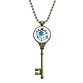 thumbnail image 1 of Magic Cube Color Toy Art Deco Fashion Key Necklace Pendant Tray Embellished Chain, 1 of 3