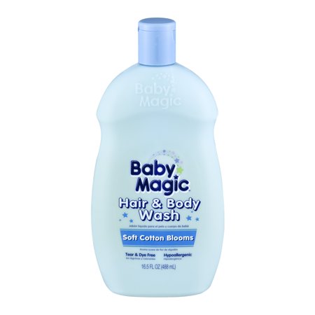 UPC 075371050176 product image for Baby Magic Hair & Body Wash Soft Cotton Blooms, 16.5 FL OZ | upcitemdb.com