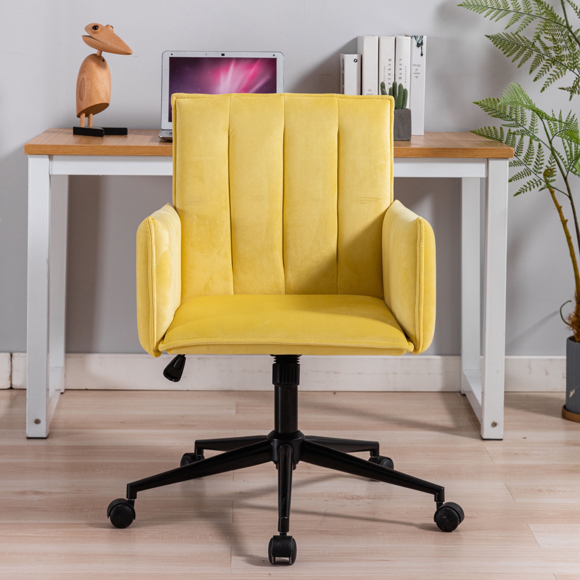 SYNGAR Office Desk Chair with Adjustable Height, Modern Arms Chair