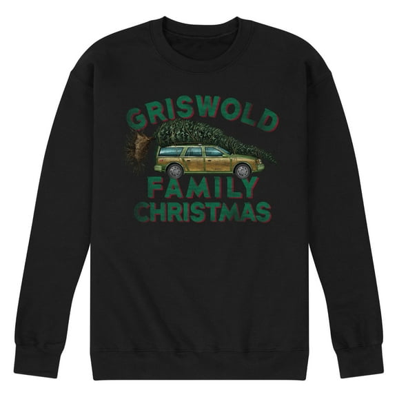 National Lampoon's Christmas Vacation - Griswold Family Christmas - Men's Crew Neck Fleece Pullover