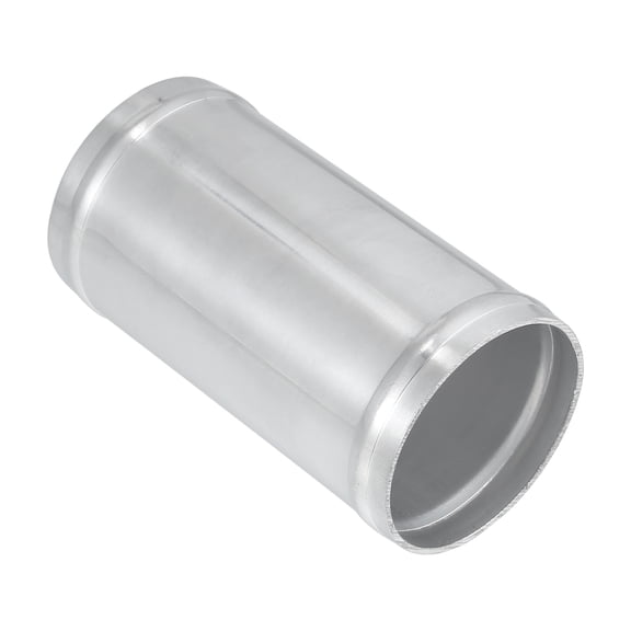 Unique Bargains Universal Aluminum Alloy Intake Piping Adapter 63mm 2.5" OD 4.72" 120mm Length Intake Pipe Connector