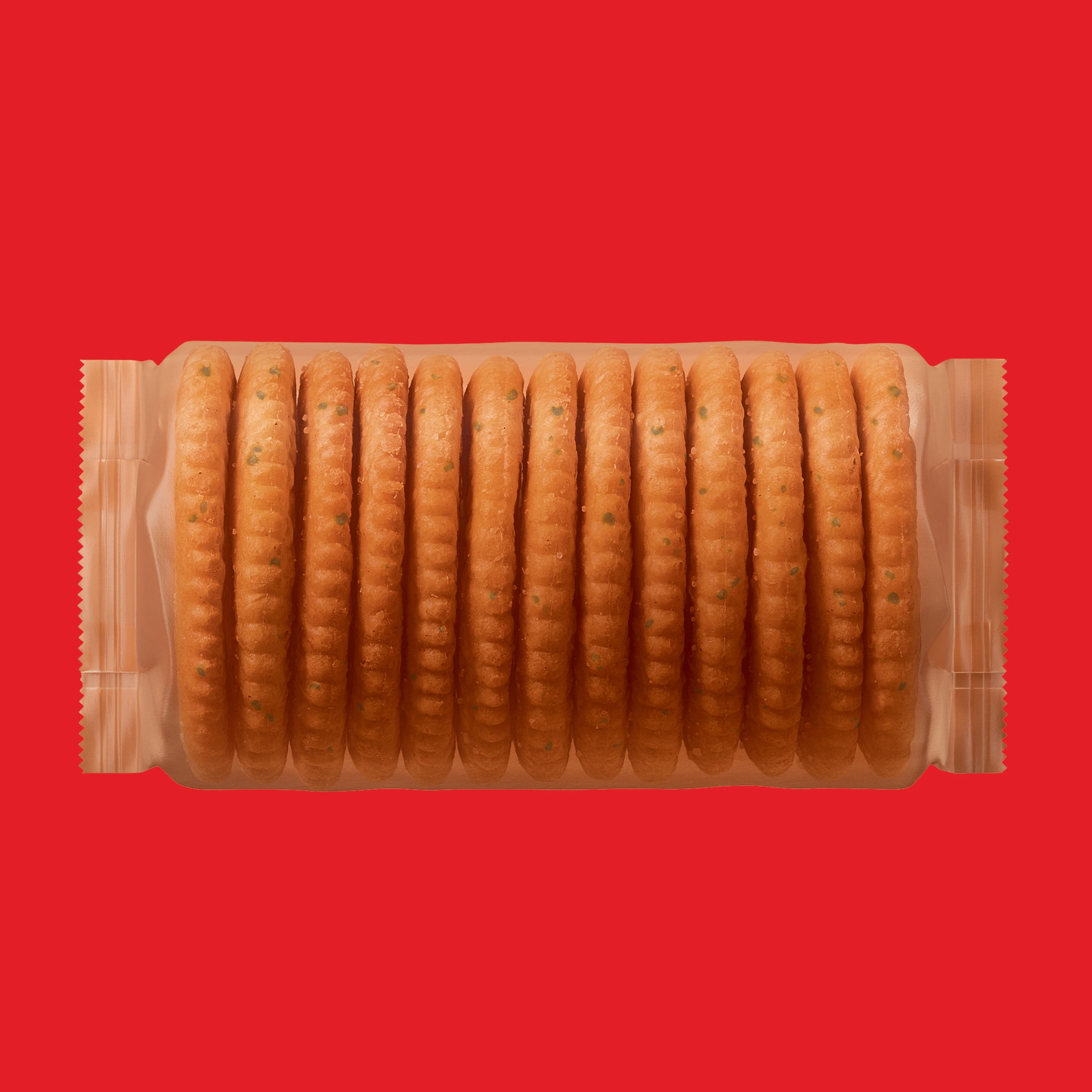 (3 pack) RITZ Fresh Stacks Zesty Herb Crackers, Travel Snacks, 11.8 oz (8 Multi Snack Packs)
